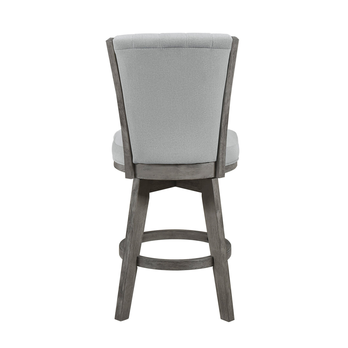 Corvalli Gray Swivel Counter Height Chair, Set of 2 by Homelegance at Eve Furniture