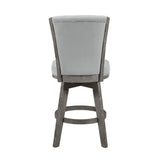 Corvalli Gray Swivel Counter Height Chair, Set of 2 by Homelegance at Eve Furniture