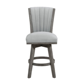 Corvalli Gray Swivel Counter Height Chair, Set of 2 by Homelegance at Eve Furniture