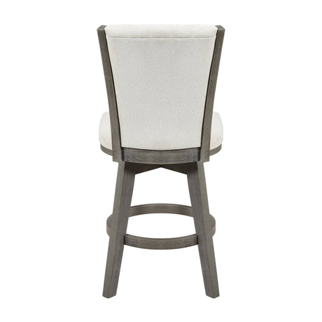 Corvallis Beige Swivel Counter Height Chair, Set of 2 by Homelegance at Eve Furniture
