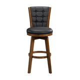 Corvallis Beige Swivel Pub Height Chair, Set of 2