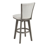Corvallis Beige Swivel Pub Height Chair, Set of 2