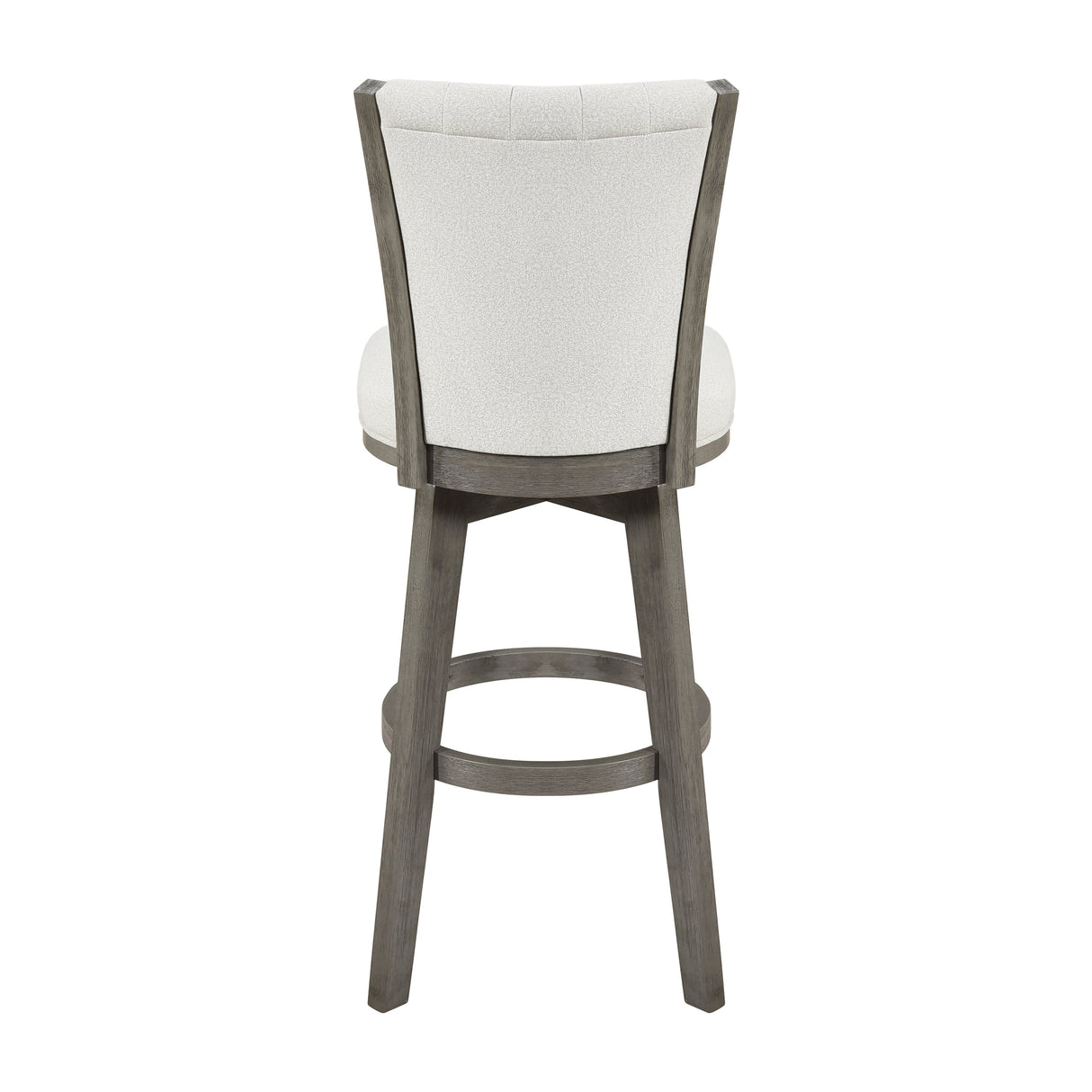 Corvallis Beige Swivel Pub Height Chair, Set of 2