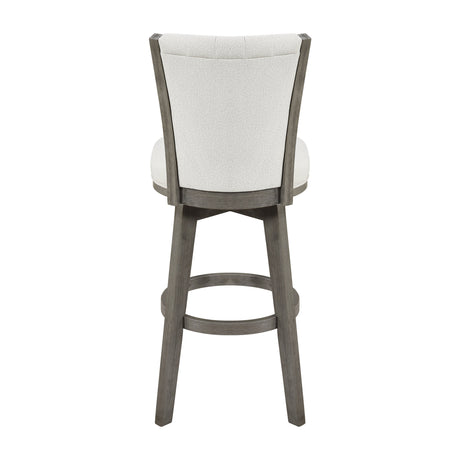 Corvallis Beige Swivel Pub Height Chair, Set of 2 by Homelegance at Eve Furniture