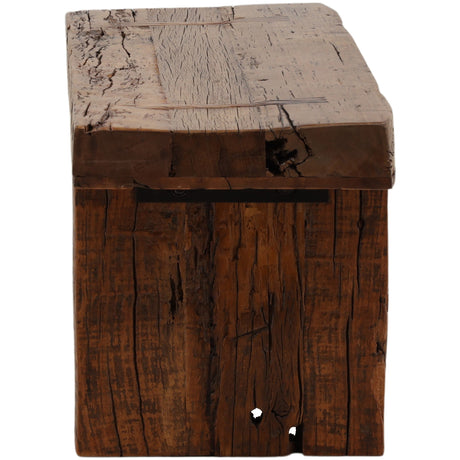 Corvella Bench, Brown by Dovetail at Eve Furniture