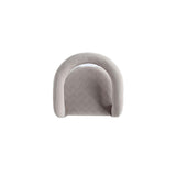 Corvette Dining Chair in Dove by Manhattan Comfort at Eve Furniture