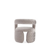 Corvette Dining Chair in Dove by Manhattan Comfort at Eve Furniture