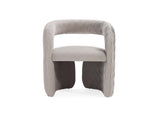 Corvette Dining Chair in Dove by Manhattan Comfort at Eve Furniture