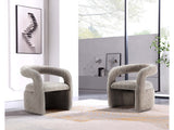 Corvette Dining Chairs in Dove (set of 2) by Manhattan Comfort at Eve Furniture