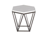 Corvus 3-Piece Marble Top Set (Cocktail & 2 End Tables) by Steve Silver at Eve Furniture