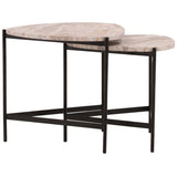 Corwin Nesting Tables, Natural, Set of 2 by Dovetail at Eve Furniture