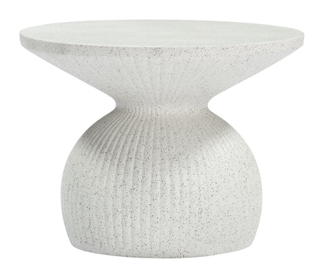Corza White Outdoor Coffee Table by Zuomod at Eve Furniture