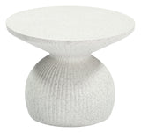 Corza White Outdoor Coffee Table by Zuomod at Eve Furniture