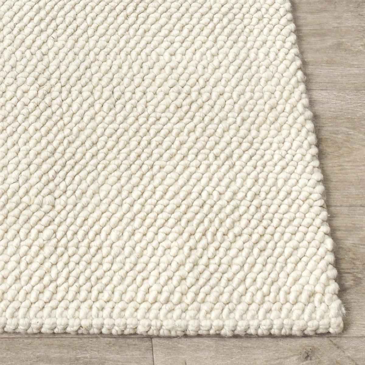 Cosi Wool/Jute Ivory Rug by Classic Home at Eve Furniture