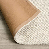 Cosi Wool/Jute Ivory Rug by Classic Home at Eve Furniture