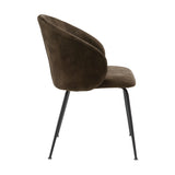 Cosimo Brown Side Chair, Set of 2 by Homelegance at Eve Furniture