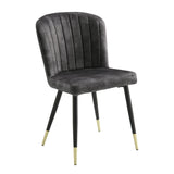 Cosimo Mustard Side Chair, Set of 2 by Homelegance at Eve Furniture