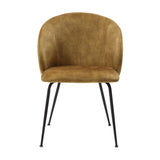 Cosimo Mustard Side Chair, Set of 2 by Homelegance at Eve Furniture