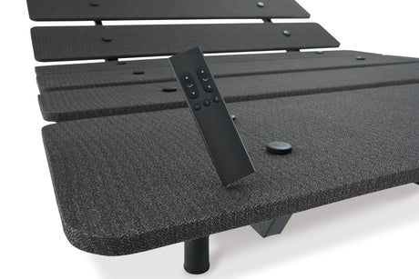 Cosmic Power Base Black California King Adjustable Base by Ashley at Eve Furniture