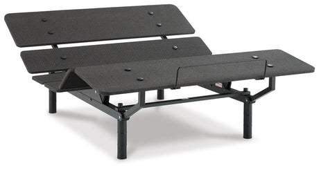 Cosmic Power Base Black Full Adjustable Base by Ashley at Eve Furniture