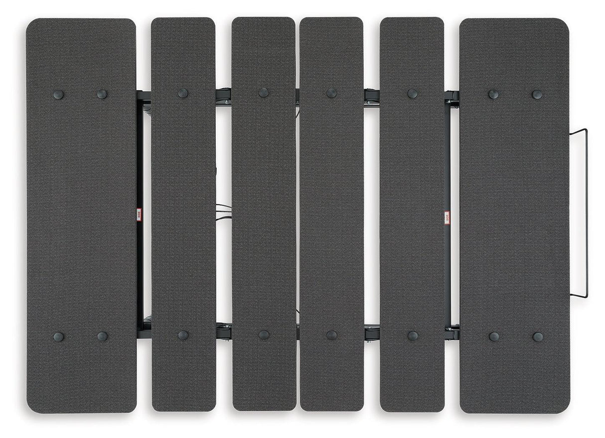 Cosmic Power Base Black Full Adjustable Base by Ashley at Eve Furniture