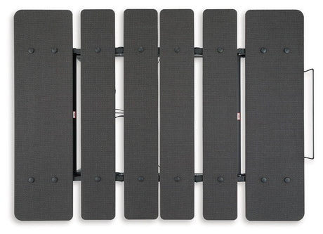 Cosmic Power Base Black King Adjustable Base by Ashley at Eve Furniture