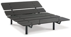 Cosmic Power Base Black Queen Adjustable Base by Ashley at Eve Furniture