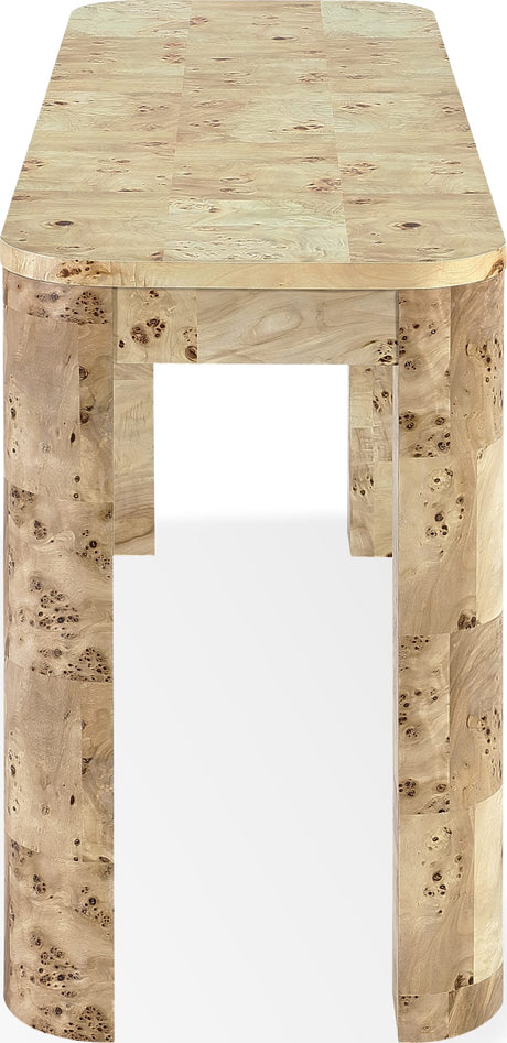 Cosmo Amber Kiss Console Table by Modus Furniture at Eve Furniture