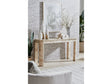 Cosmo Amber Kiss Console Table by Modus Furniture at Eve Furniture