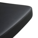 Cosmo Black Performance Vegan Leather on Black Steel Barstool by TOV Furniture at Eve Furniture