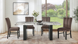Cosmo Brown Dining Room Set by New Era Innovations at Eve Furniture