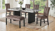 Cosmo Brown Dining Room Set by New Era Innovations at Eve Furniture