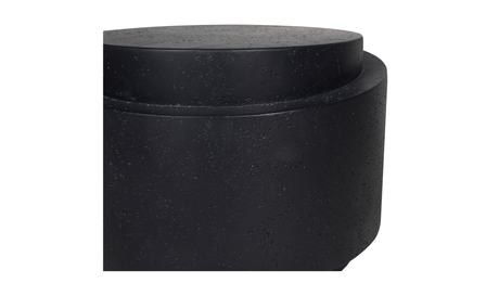 Cosmo Outdoor Accent Table Black by Moe's Home at Eve Furniture