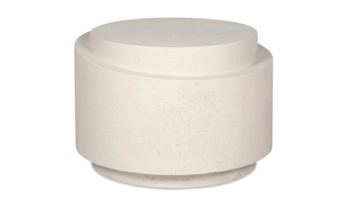 Cosmo Outdoor Accent Table Off White by Moe's Home at Eve Furniture