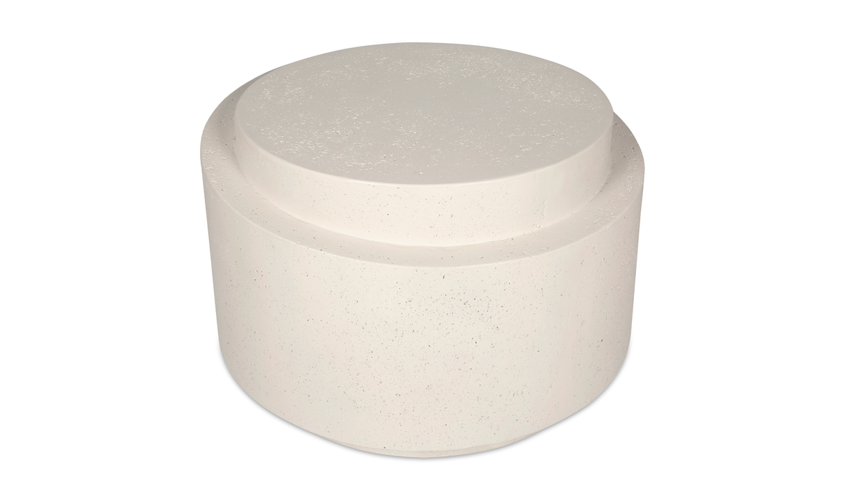 Cosmo Outdoor Accent Table Off White by Moe's Home at Eve Furniture
