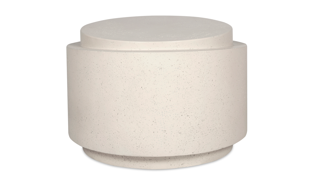 Cosmo Outdoor Accent Table Off White by Moe's Home at Eve Furniture
