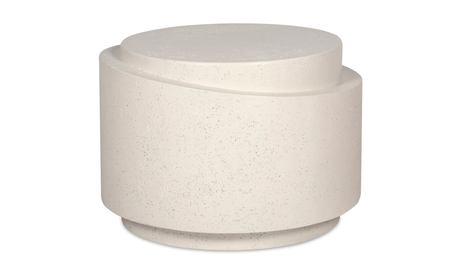 Cosmo Outdoor Accent Table Off White by Moe's Home at Eve Furniture