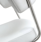 Cosmo Performance Vegan Leather Adjustable Stool by TOV Furniture at Eve Furniture