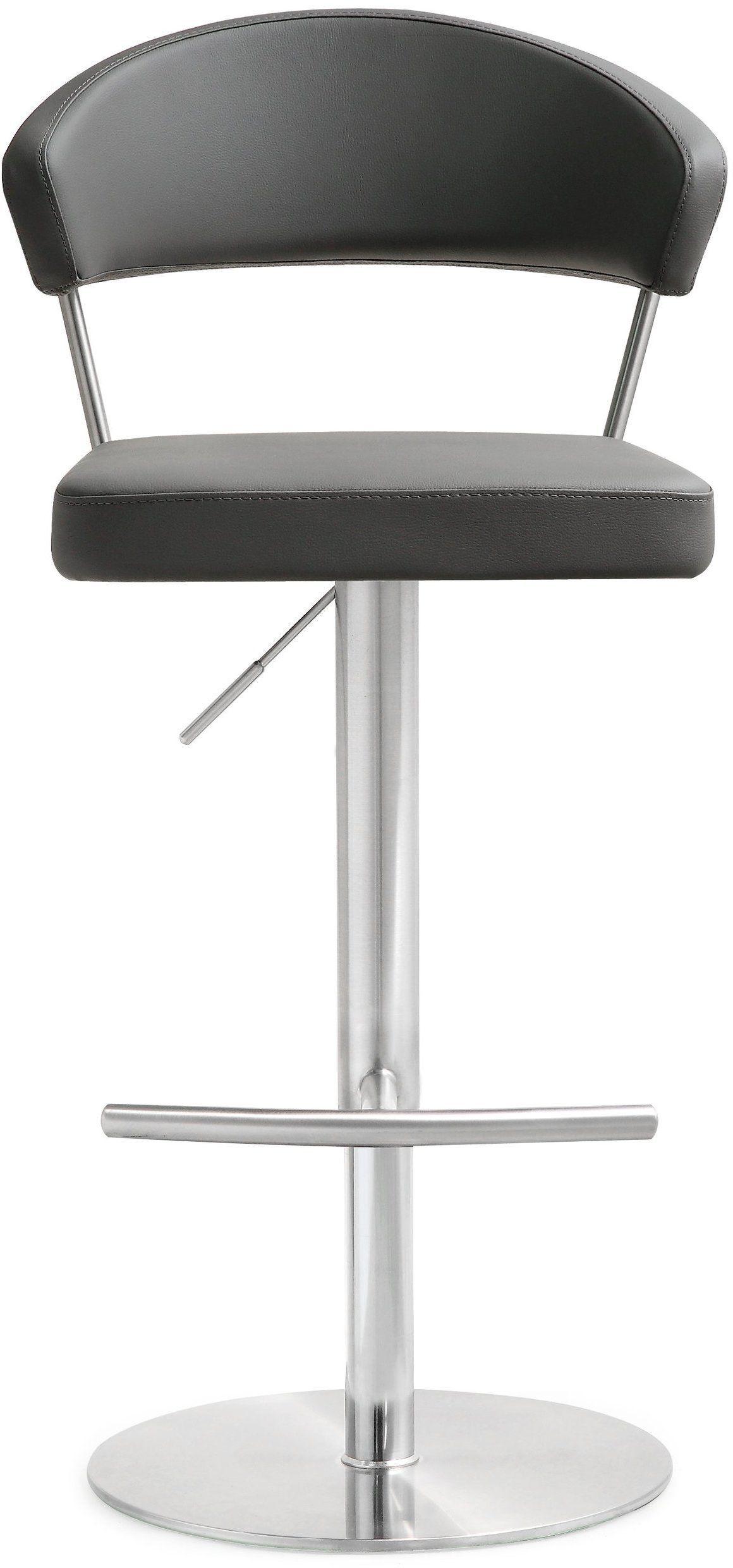 Cosmo Performance Vegan Leather Adjustable Stool by TOV Furniture at Eve Furniture