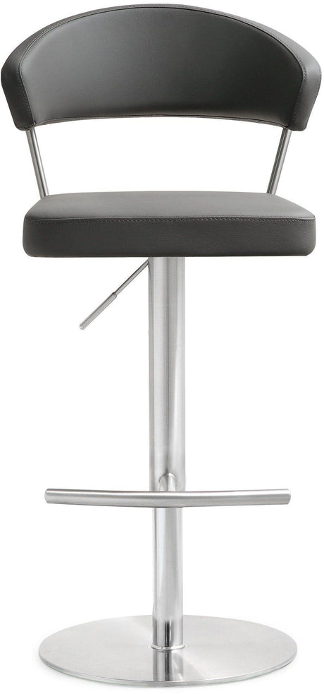 Cosmo Performance Vegan Leather Adjustable Stool by TOV Furniture at Eve Furniture