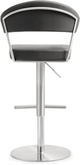 Cosmo Performance Vegan Leather Adjustable Stool by TOV Furniture at Eve Furniture