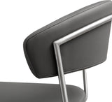 Cosmo Performance Vegan Leather Adjustable Stool by TOV Furniture at Eve Furniture