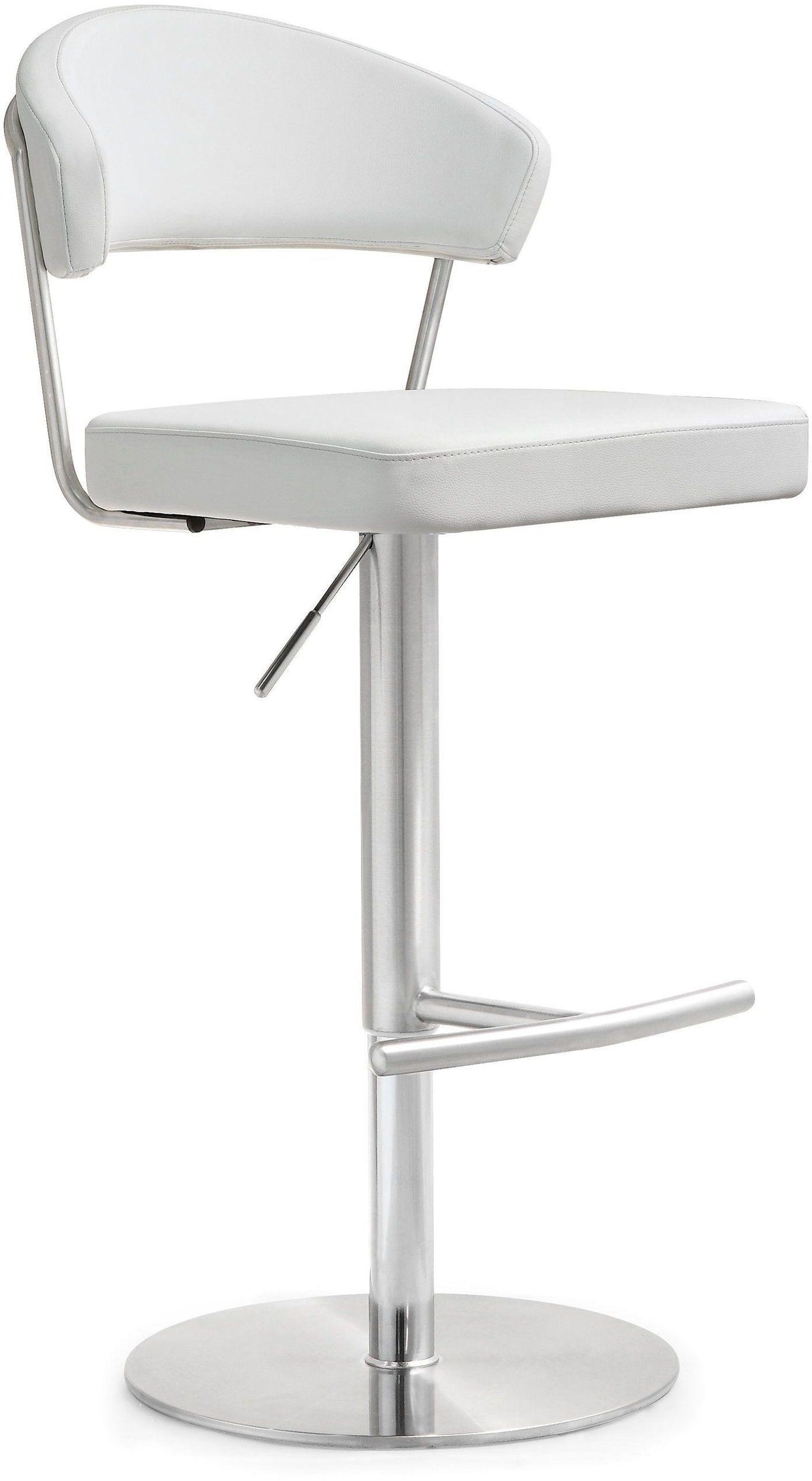 Cosmo Performance Vegan Leather Adjustable Stool by TOV Furniture at Eve Furniture