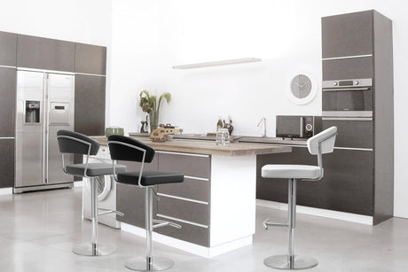 Cosmo Performance Vegan Leather Adjustable Stool by TOV Furniture at Eve Furniture