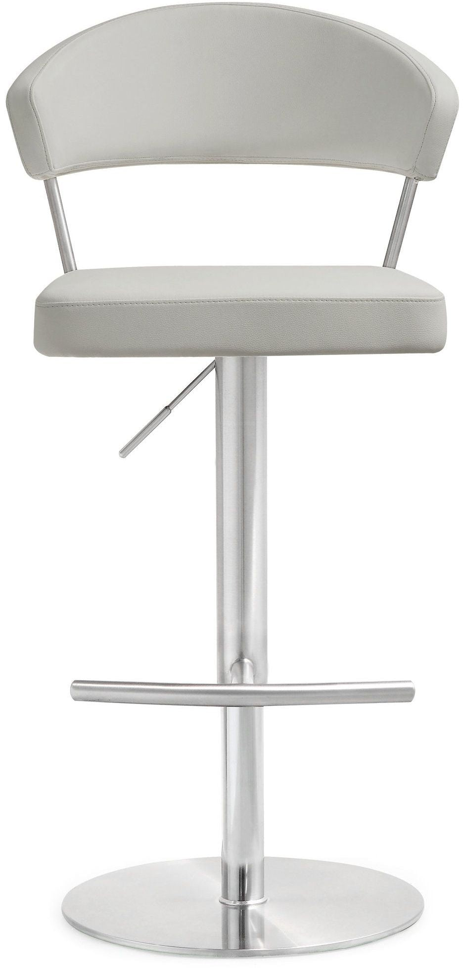 Cosmo Performance Vegan Leather Adjustable Stool by TOV Furniture at Eve Furniture