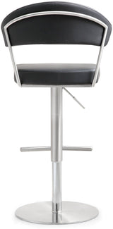 Cosmo Performance Vegan Leather Adjustable Stool by TOV Furniture at Eve Furniture