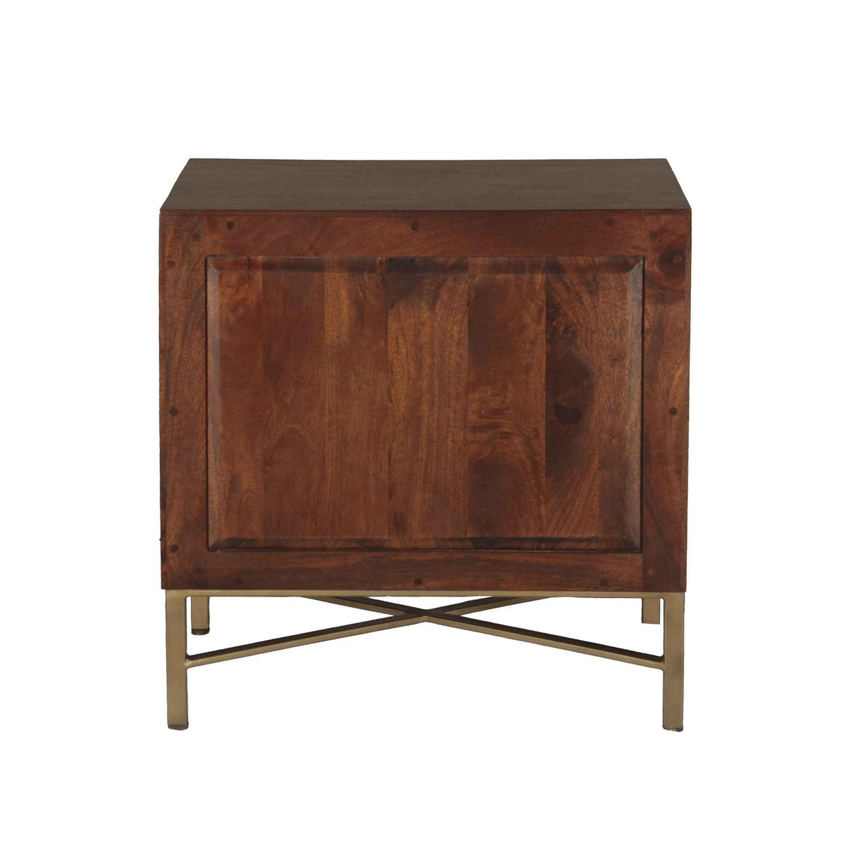 Cosmopolitan 26" Three Drawer Nightstand in Honey Brown by Home Trends & Design at Eve Furniture