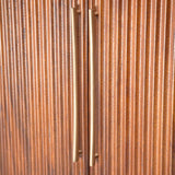 Cosmopolitan 39" Bar Cabinet in Honey Brown by Home Trends & Design at Eve Furniture