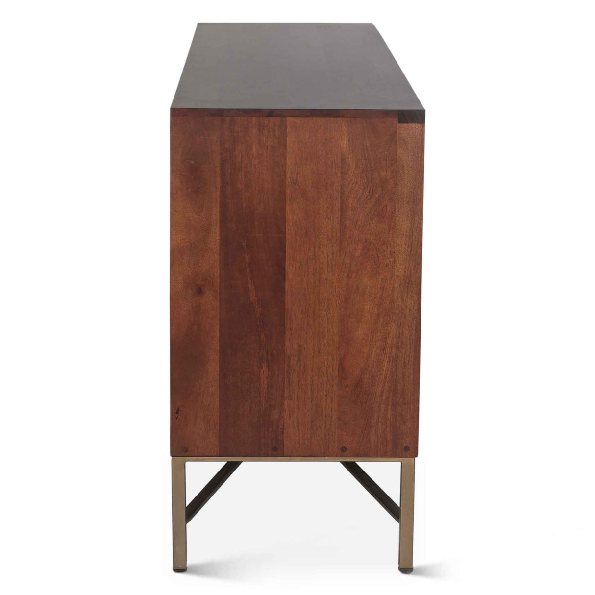 Cosmopolitan 68" Sideboard in Honey Brown by Home Trends & Design at Eve Furniture