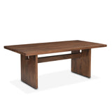Cosmopolitan 82" Dining Table in Honey Brown by Home Trends & Design at Eve Furniture